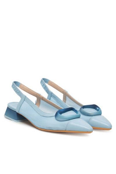 Hispanitas Sandale damă albastre HISPANITAS-HV253955 C004 SOHO-V25 CELESTE MESH-V25 CELESTE