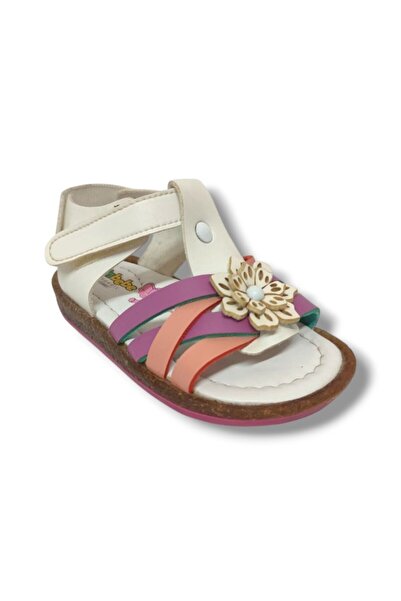 ŞİRİNGENÇ Şiringenç 1611-20 Κοριτσίστικα σανδάλια με μονό velcro με σχέδιο λο...