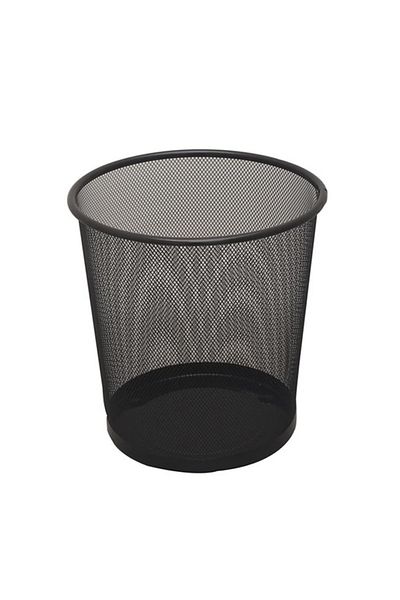 rexa Lead Iron Waste Basket – Durable Metal Bin for Home or Office Use