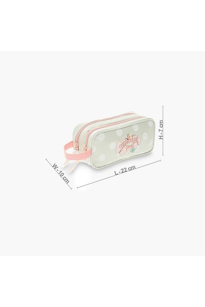 Juniors Printed Pencil Case with Zip Closure