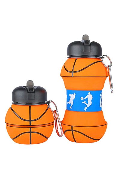 Art Tone Koi̇go Folding Bottle Silicone 12742 Basketball 550 ml