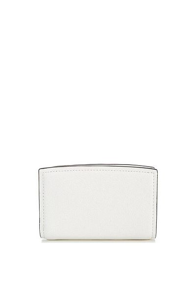 Michael Kors Women's Leather White Wallet with Card and Cash Compartment, Zipper and Snap Closure 32S5Sytz2L-Opticwhite