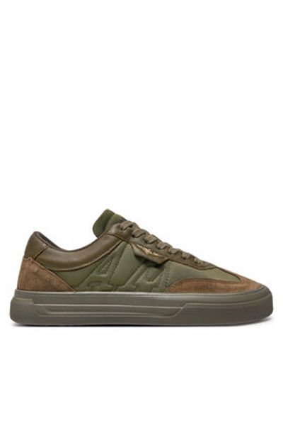 Aeronautica Militare Pantofi bărbați verzi AERONAUTICA MILITARE-242SC264UXPL238 00007 OLIVA