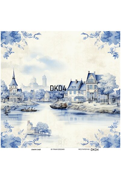 LİNEART Pirinç Dekopaj Kağıdı No:DKD4- 90x90cm