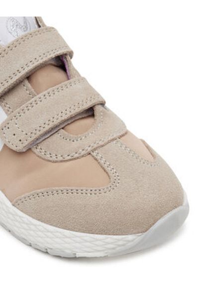 Naturino Girl Sneakers beige NATURINO-2018225 01 JESKO 2 VL SUEDE BEIGE-PINK S