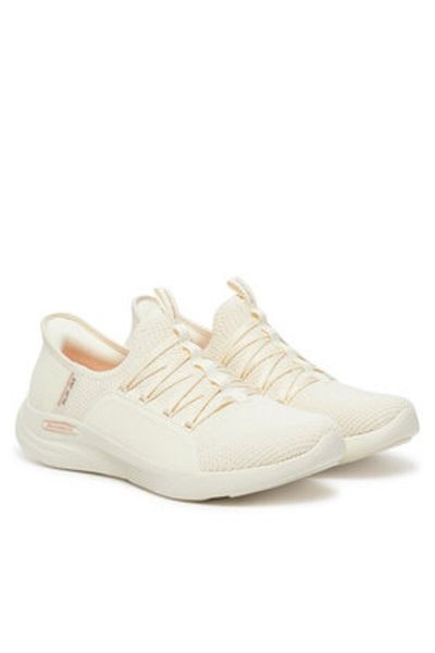 SKECHERS Teniși de damă albi SKECHERS-150353 OFWT