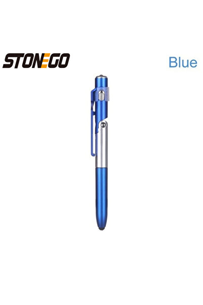 Choice Blue STONEGO Multifunction 4-in-1 Foldable Ballpoint Pen Stylus (Flash...