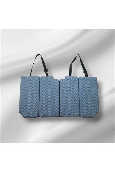 BalcıoğluSRV Real Sponge Auto Seat Bed Mattress in 6*70*130 cm Dimensions Compatible with All Vehicles