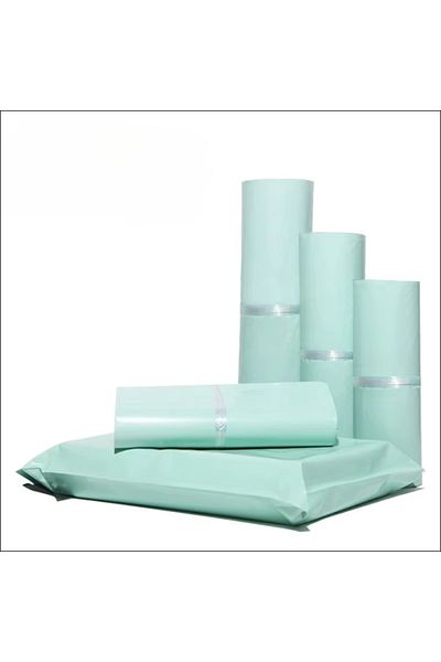 Choice 30x42cm 20pcs 20pcs Courier Bag Envelope Green Packaging Delivery Bag Waterproof Self Adhesive Seal