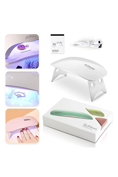 Getshopmini Suni Mini Uvled Nail Lamp Epoksi Uv Kurutucu Oje Kurutucu Makine ...