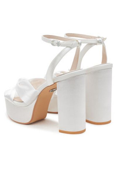 Buffalo Sandale de damă albe BUFFALO-1291547 IVRY IVORY