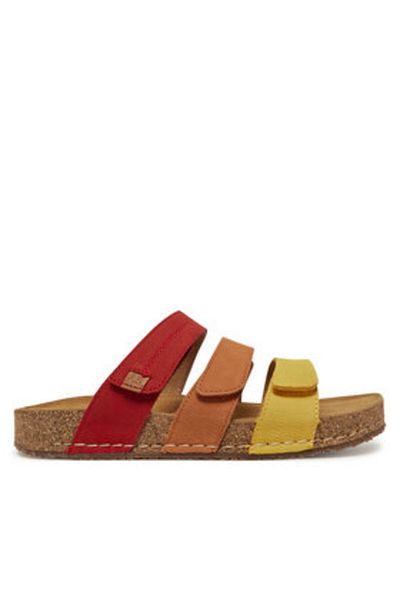 Josef Seibel Șlapi de damă multicolori JOSEF SEIBEL-64903 802 GELB-MULTI