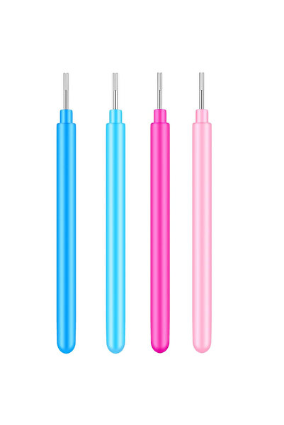 Choice 4pcs Paper Quilling Tools Scrape Rolling Curling Needle Pen Creative H...