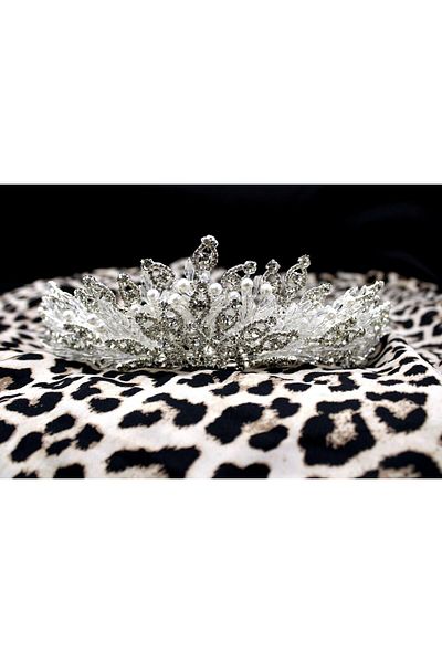 Brand. Bridal/Luxury Crown – Crystals & Pearls | Royal Design