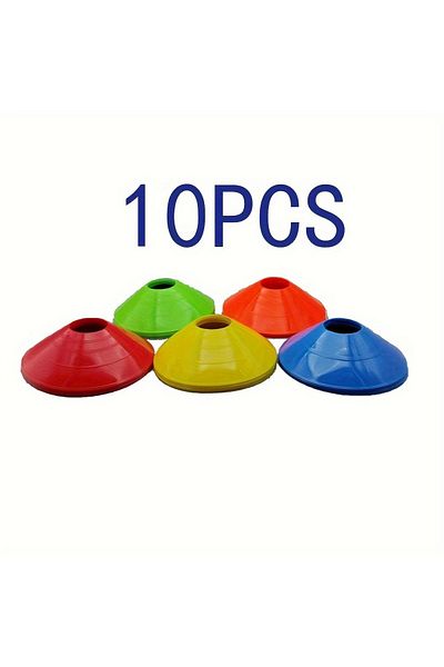 Choice 10PCs Thickened Wear-Resistant Sign Disc Training Auxiliary Equipment Roadblock Round Mouth Obstacle