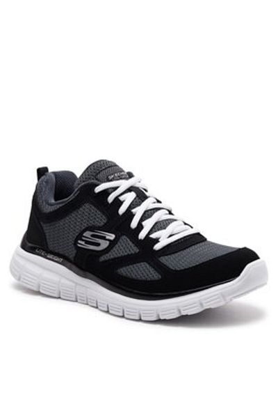 SKECHERS skechers Men's Sneakers black SKECHERS-52635 BKW