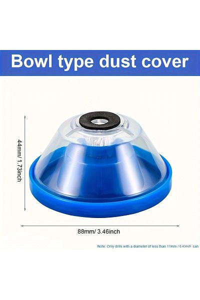 Choice 1pc blue 1/5Pcs Super Practical Electric Drill Dust Cover Ash Bowl Impact Hammer Dust Collector Dril
