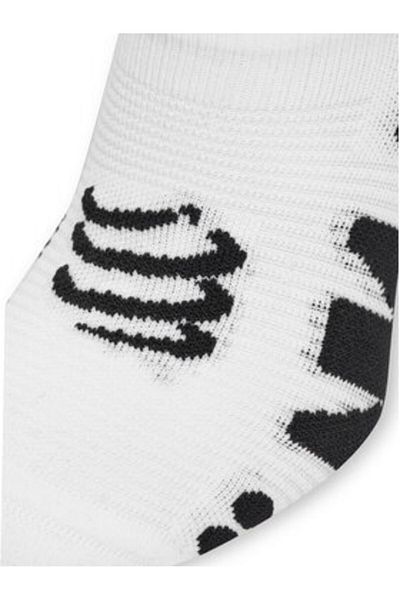 Compressport Women's, Men's, Unisex Unisex ankle socks white COMPRESSPORT-XU00045B0002 WHITE/BLACK