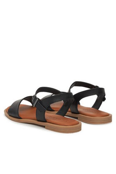 Tamaris Women's Sandals black TAMARIS-1-28160-42 001 BLACK