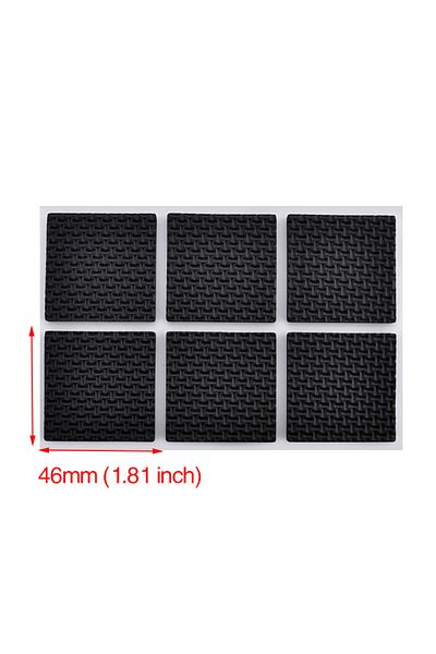 Choice Number 6 KAK 1-24PCS Self Adhesive Furniture Leg Feet Rug Felt Pads Anti Slip Mat Bumper Damper For