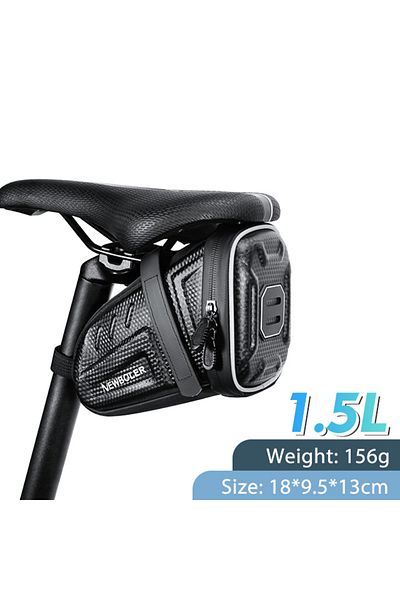Choice BAG043 2025 NEW Waterproof Bicycle Saddle Bag MTB Road Bike Saddlebags Reflective Striped Bicycle To