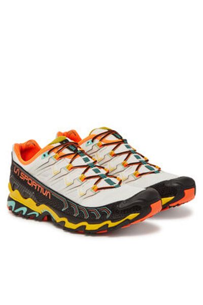 La Sportiva Pantofi de alergare pentru bărbați, albi, LA SPORTIVA-46M004999 CRETA/NEGRU