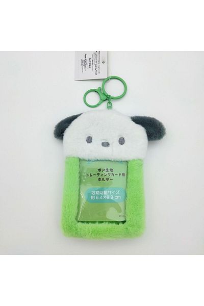 Miniso Pochacco Kawaii Cartoon Anime My Melody Kuromi Plush Card Holder Cute 3-inch Hello Kitty Cinnamoroll