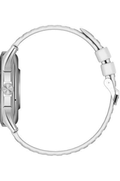 X.Cell Xcell Classic6 Smartwatch, 1.43" AMOLED, BT Calling, 2 Straps, HR/BP/SpO₂, IP68 – Silver Grey