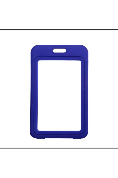 Choice 1blue1 1PCS Plastic Badge Employee Badge Holder Double Sided Transpare...