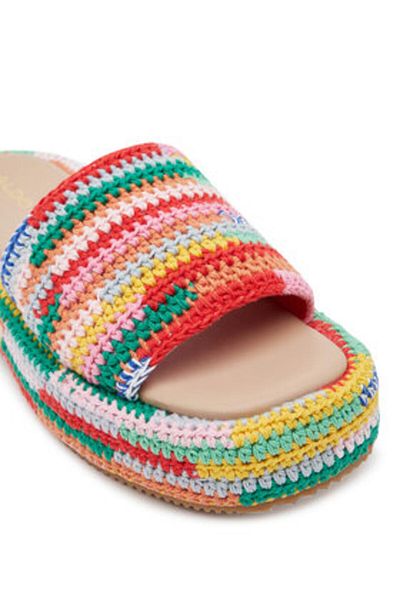 Aldo Șlapi de damă multicolori ALDO-14011255 961 BRIGHT MULTI