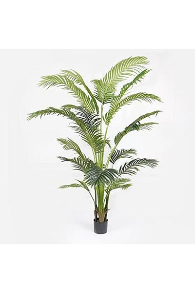Gluckluz Maple Home Artificial Banana Plant Tree Faux Flower Banana Fake Leave Indoor Outdoor Home