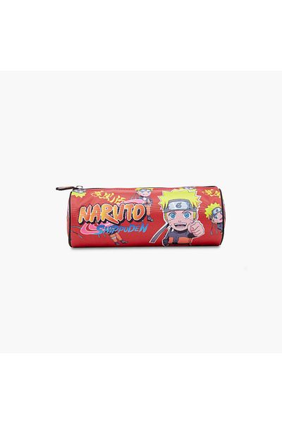 TV TOKYO TV Tokyo Naruto Print Pencil Pouch with Zip Closure