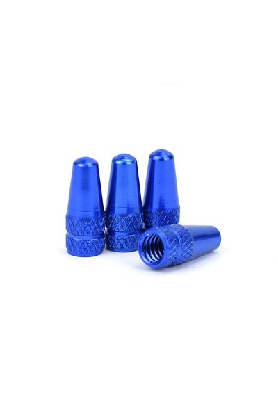 Choice 4pcs blue 4/8pcs Aluminum Alloy Bicycle Tire FV Valve Cap MTB Road Bike Covered Protector Road MTB T