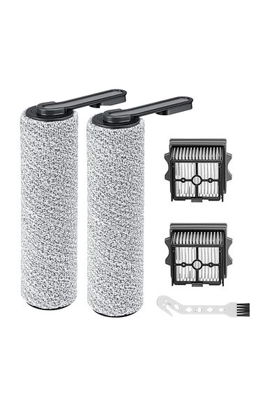 Choice1 4 pcs iFloor ONE S5 Brush Roller and HEPA Filter Replacement for Tineco S5/S5 Pro/S5 Pro 2/S5 Blue C