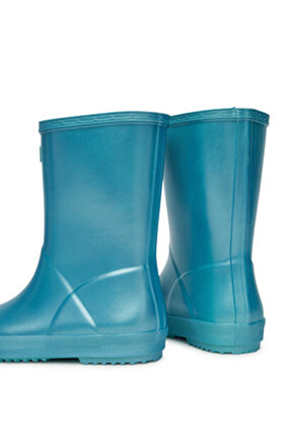 Hunter Ghete Wellington albastre pentru fete HUNTER-HFRK0004242 POOL BLUE