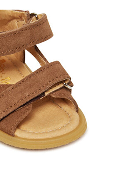 Mrugala Sandale pentru băieți maro MRUGAŁA-FLO 1105/5-30 CARAMEL