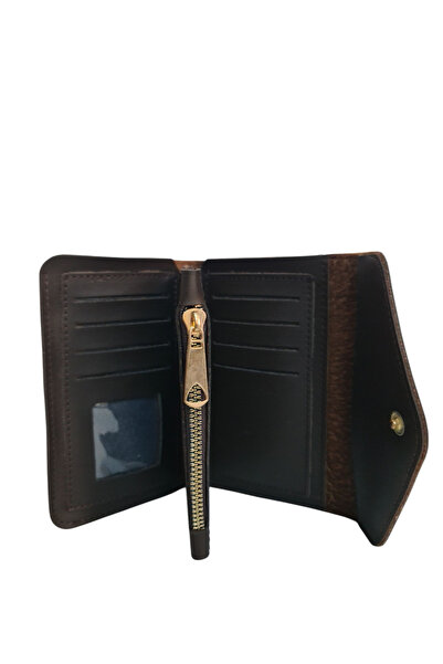 Gloria Gloria Modex Women's Snap Closure Coin Zipper Multi-Compartment Women's Wallet Accessory