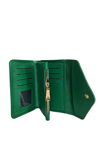 Gloria Gloria Modex Women's Snap Closure Coin Zipper Multi-Compartment Women's Wallet Accessory