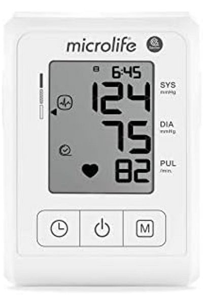 Microlife BP B1 Classic Upper Arm Blood Pressure Monitor With Arrhythmia Detection Pad Technology