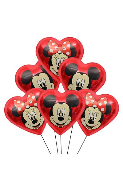 Disney 18inch Style H 18Inch Mickey Mouse Foil Balloon Party Supplies Pink Minnie Party Balloon for Wedding