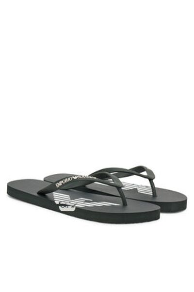 Emporio Armani Flip-flops bărbătești verzi EMPORIO ARMANI-XVQS08 XN746 U538 IVY+WHITE