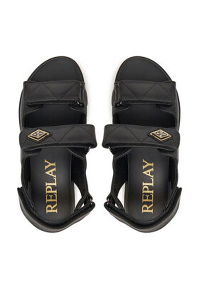 Replay Women's Sandals black REPLAY-GWF5D .000.C0001S 003 BLACK
