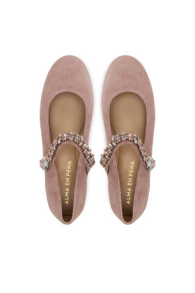 Alma en Pena Balerine roz pentru femei ALMA EN PENA-V250537 OLD PINK