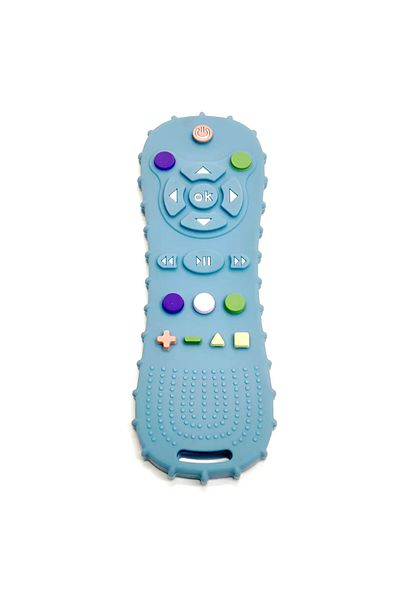 Choice Blue 1/3PCS Baby Remote Control Teether Silicone Baby Anti-Eating Gloves Pacifier Bracelet Teething