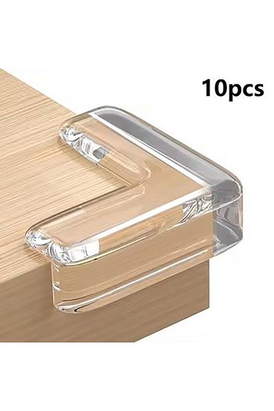 Choice 10PCS 10pcs Safety Silicone Protector Table Corner Edge Protection Cover Electric Socket Children An