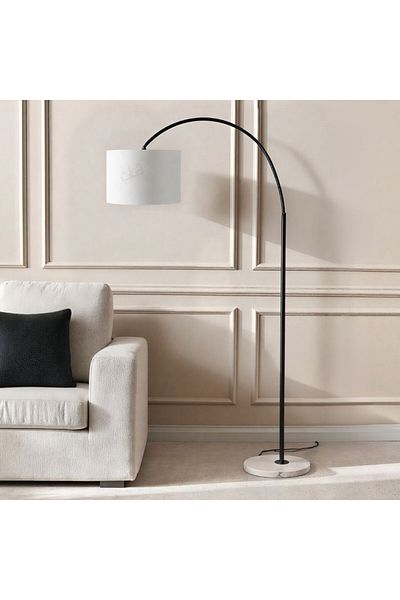 Ebticar Tall black floor lamp