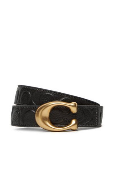 Coach Curea de damă neagră pentru femei COACH-CD485 B4/BK B4/BLACK