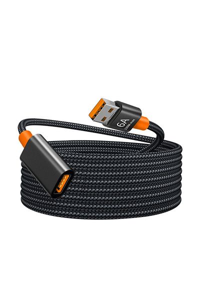 Choice 1.5m black 1.5m 6A USB 3.0 Extension Cable Female To Male Extender Cord High Speed Transmission Data