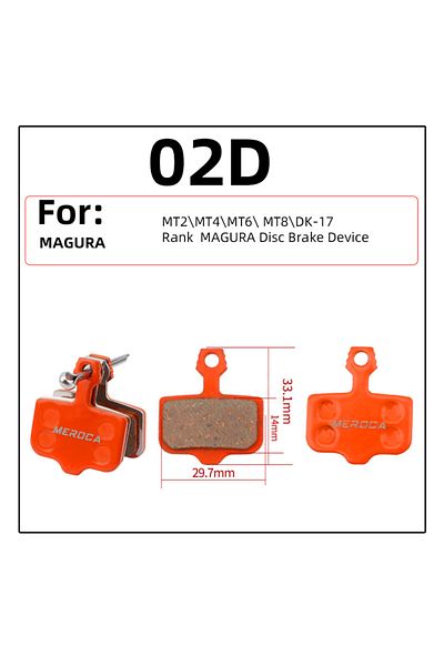 Choice MS-02D 1Pcs Bicycle Resin Brake Pad Mtb For Shimano M375 M445 Mt200 Bb5 Bb7 Mountain Road Bike Hydra