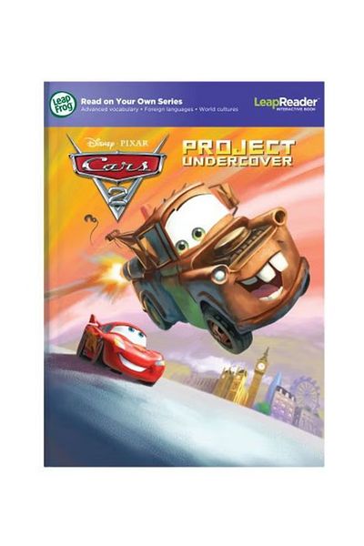 LEAF FROG Disney Pixar Cars 2 Project Undercover Book